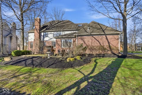 Backyard at 5291 Woodfield Drive S, Carmel, IN
