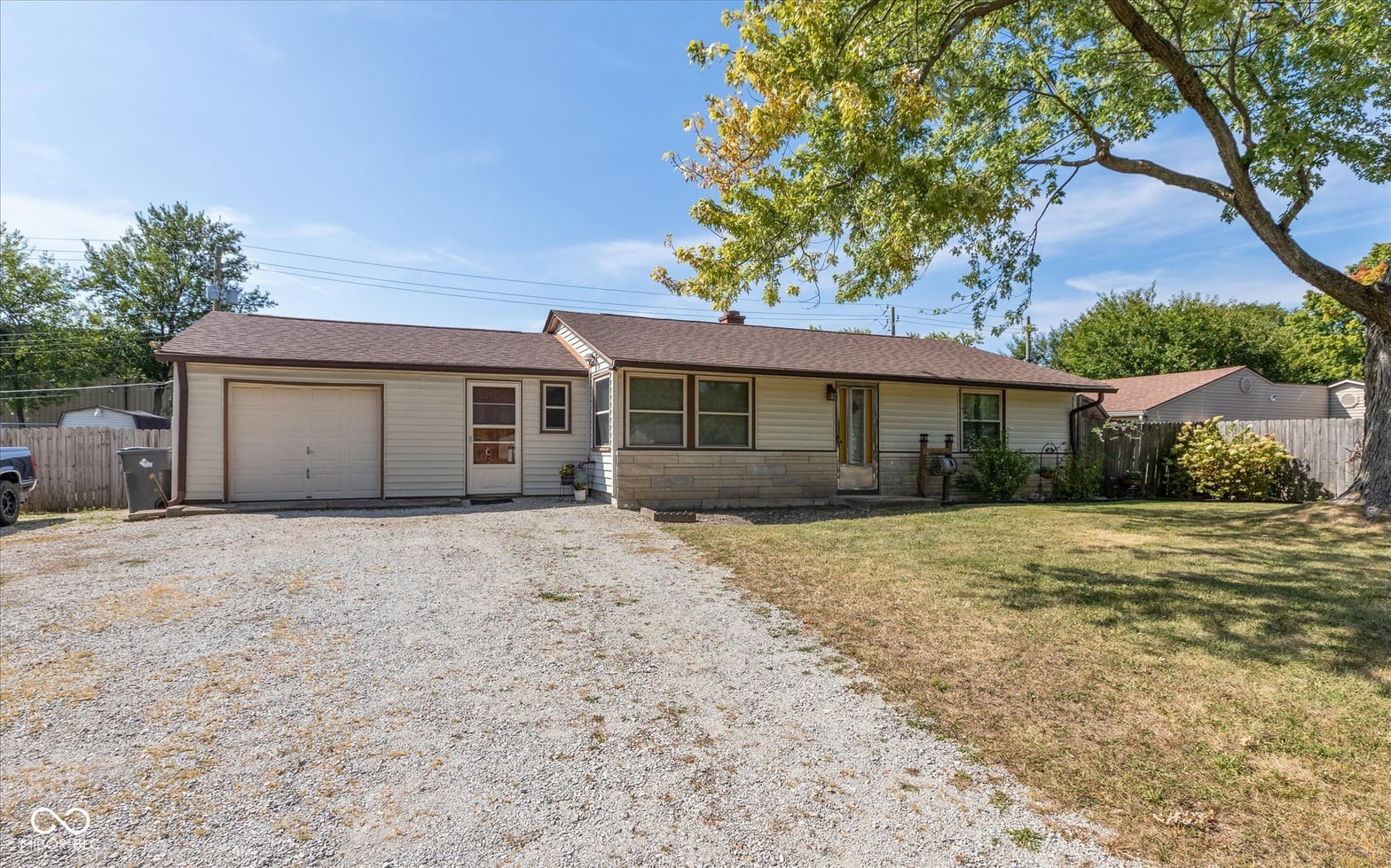 Front exterior at 3226 Elmhurst Drive, Indianapolis, IN