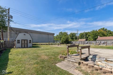 Yard at 3226 Elmhurst Drive, Indianapolis, IN