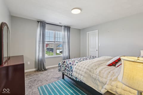 Bedroom at 6673 Laurelwood Drive, Pendleton, IN