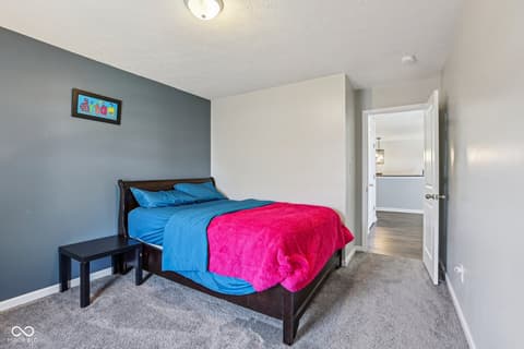 Bedroom at 6673 Laurelwood Drive, Pendleton, IN
