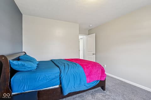 Bedroom at 6673 Laurelwood Drive, Pendleton, IN