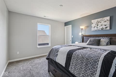 Bedroom at 6673 Laurelwood Drive, Pendleton, IN