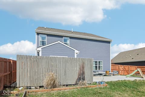 Backyard at 6673 Laurelwood Drive, Pendleton, IN