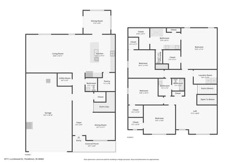 Floor Plan — 6673 Laurelwood Drive, Pendleton, IN