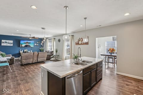 Kitchen at 6673 Laurelwood Drive, Pendleton, IN