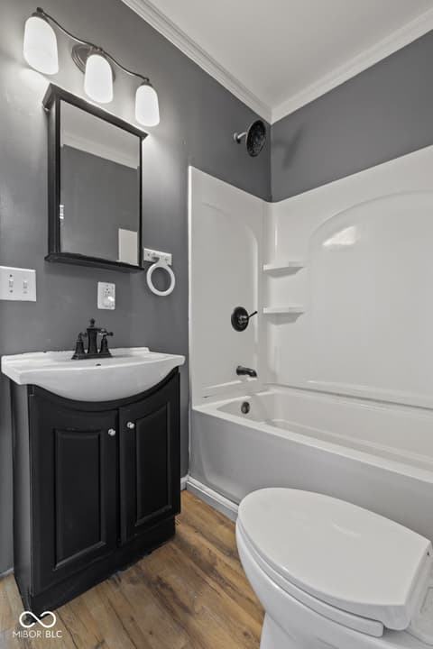 Bathroom at 9712 N Price Street, Knightsville, IN
