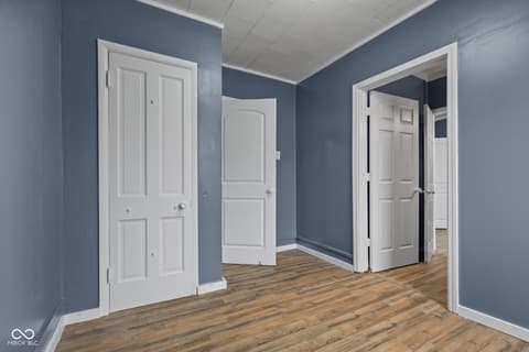 Bedroom at 9712 N Price Street, Knightsville, IN