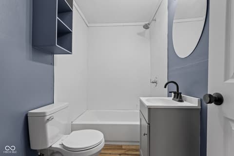 Bathroom at 9712 N Price Street, Knightsville, IN