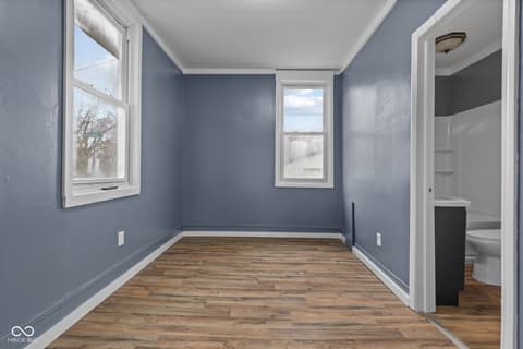Bedroom at 9712 N Price Street, Knightsville, IN