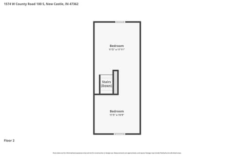 Photo of 1574 W County Road 100 South, New Castle, IN