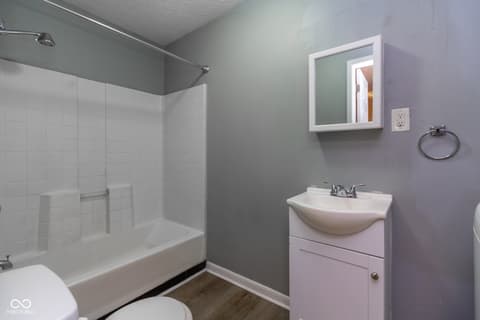 Bathroom at 2808 W 10th Street, Indianapolis, IN
