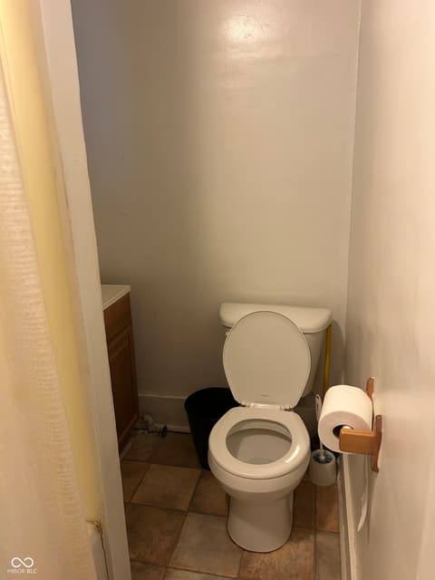 Bathroom at 413 W York Street, Rockville, IN