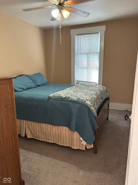 Bedroom at 413 W York Street, Rockville, IN