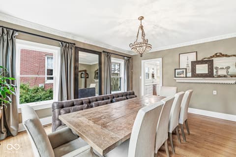 Dining room at 4519 N Meridian Street, Indianapolis, IN