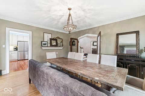 Dining room at 4519 N Meridian Street, Indianapolis, IN