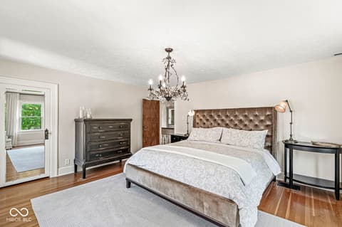 Primary bedroom at 4519 N Meridian Street, Indianapolis, IN