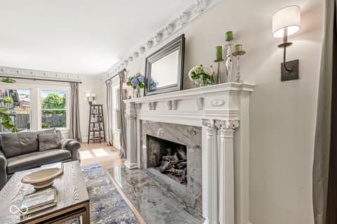 Fireplace — 4519 N Meridian Street, Indianapolis, IN