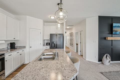 Kitchen at 82 Hovden Drive, Cicero, IN