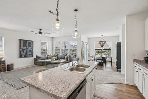 Kitchen at 82 Hovden Drive, Cicero, IN