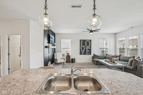 Kitchen at 82 Hovden Drive, Cicero, IN