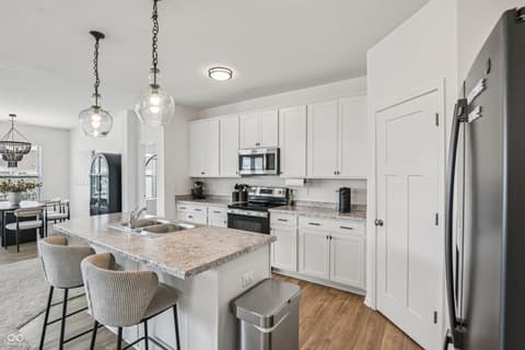 Kitchen at 82 Hovden Drive, Cicero, IN