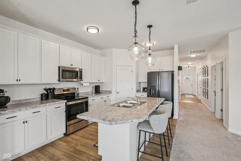 Kitchen at 82 Hovden Drive, Cicero, IN