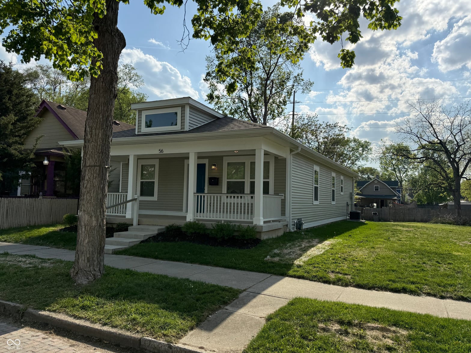 Front exterior at 56 N Denny Street, Indianapolis, IN