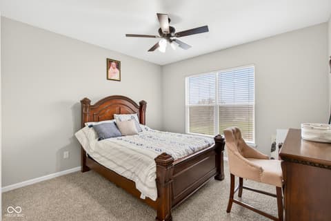 Primary bedroom at 12338 French Cattle Way, Noblesville, IN
