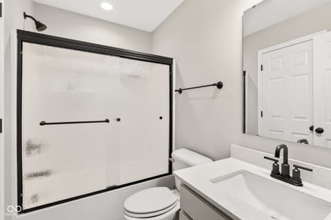 Primary bathroom at 12338 French Cattle Way, Noblesville, IN
