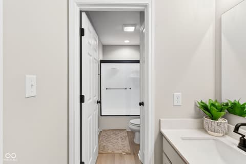 Primary bathroom at 12338 French Cattle Way, Noblesville, IN