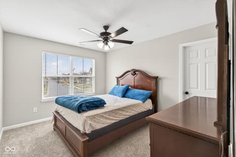 Primary bedroom at 12338 French Cattle Way, Noblesville, IN