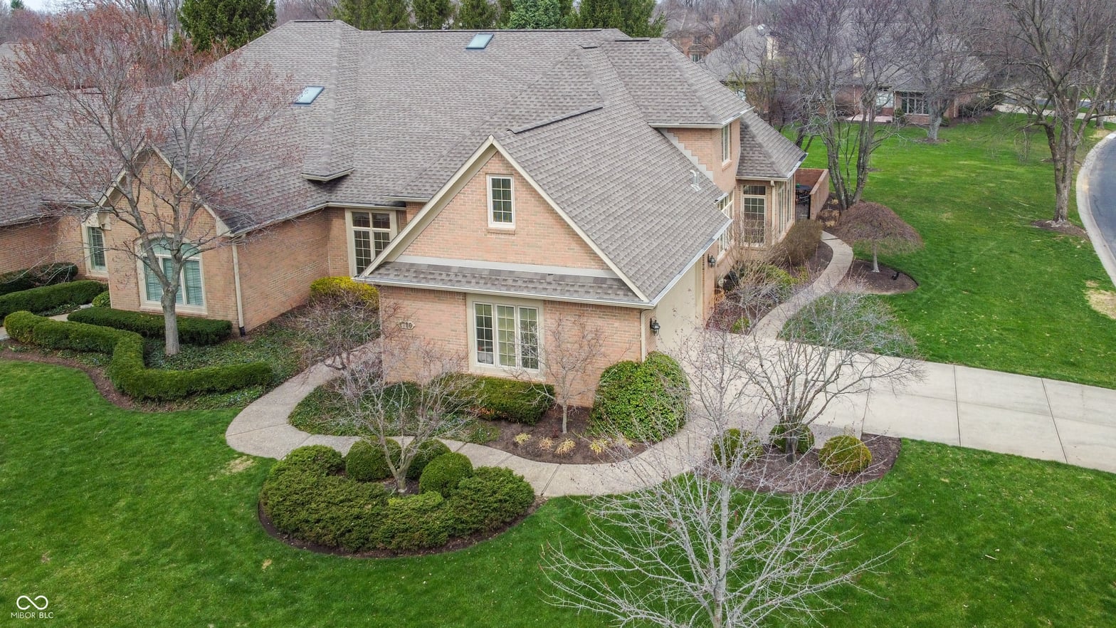 Front exterior at 1700 Pathway Drive S, Greenwood, IN
