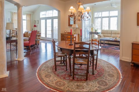 Dining room at 1700 Pathway Drive S, Greenwood, IN