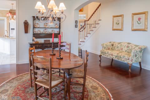 Dining room at 1700 Pathway Drive S, Greenwood, IN