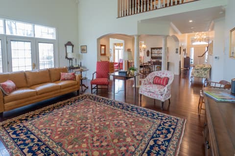 Living room at 1700 Pathway Drive S, Greenwood, IN