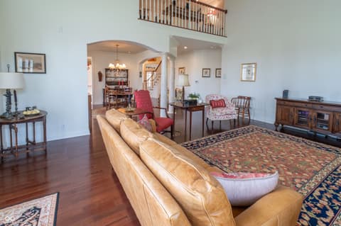 Living room at 1700 Pathway Drive S, Greenwood, IN