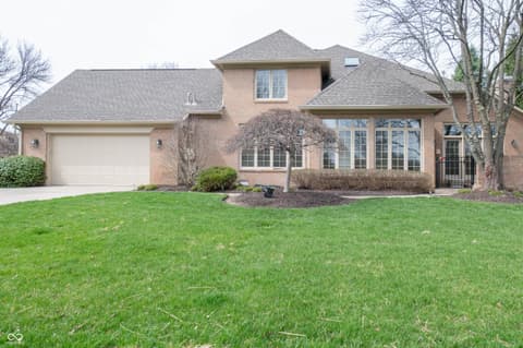 Front exterior at 1700 Pathway Drive S, Greenwood, IN