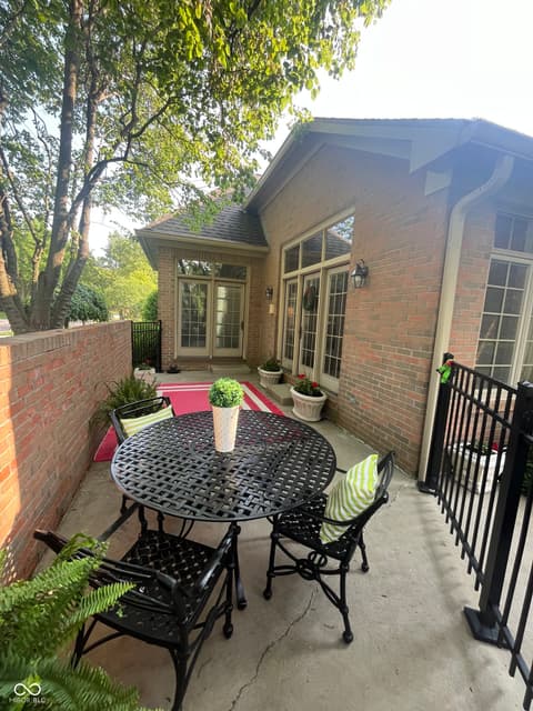 Outdoor living area at 1700 Pathway Drive S, Greenwood, IN