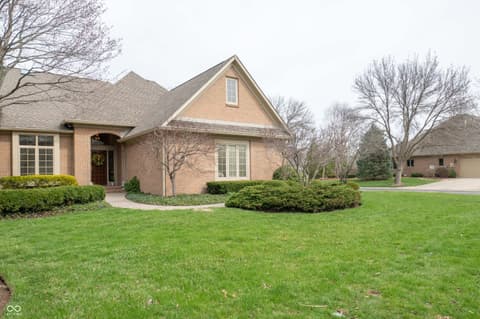 Front exterior at 1700 Pathway Drive S, Greenwood, IN