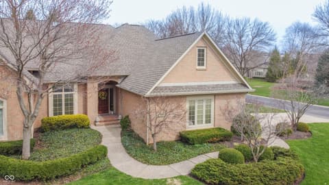 Front exterior at 1700 Pathway Drive S, Greenwood, IN