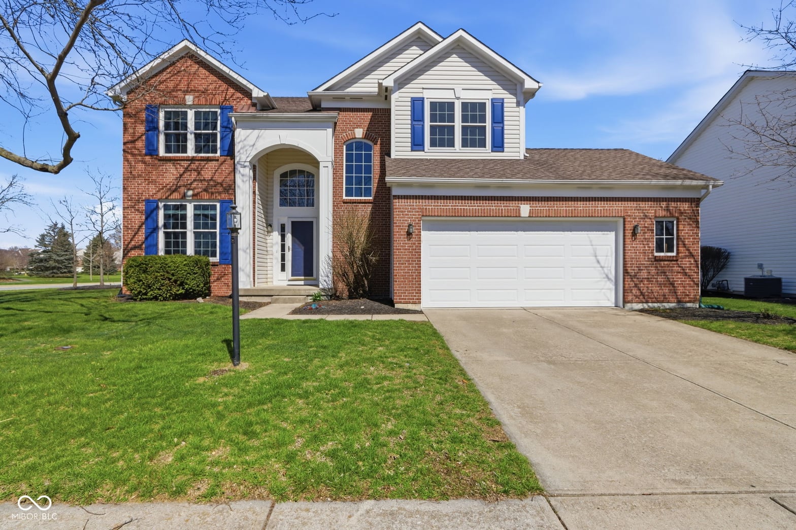 Front exterior at 5250 Ivy Hill Drive, Carmel, IN