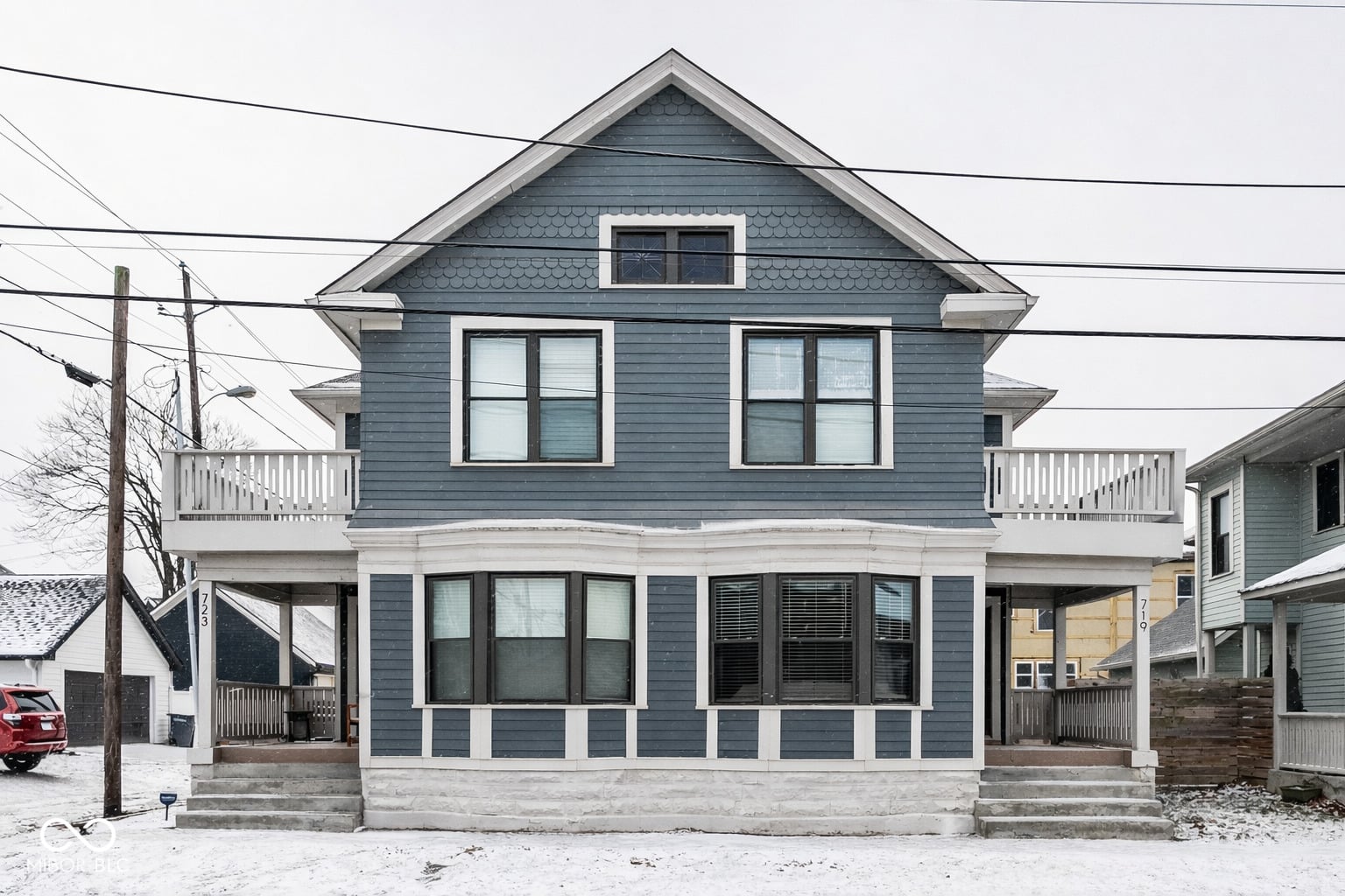 Front exterior at 719 E 17th Street, Indianapolis, IN