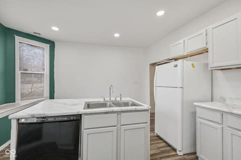 Kitchen at 9577 N Crawford Street, Knightsville, IN
