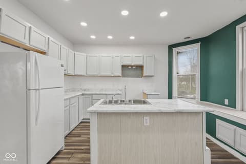 Kitchen at 9577 N Crawford Street, Knightsville, IN