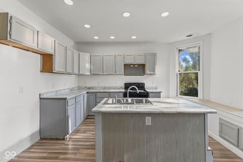 Kitchen at 9577 N Crawford Street, Knightsville, IN