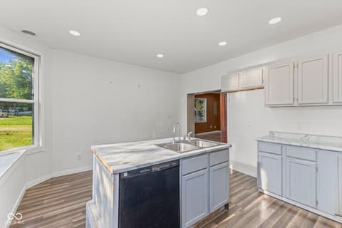Kitchen at 9577 N Crawford Street, Knightsville, IN