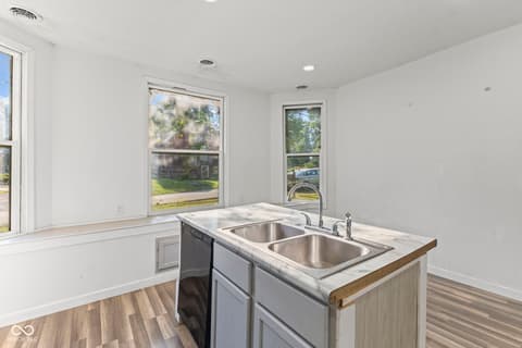 Kitchen at 9577 N Crawford Street, Knightsville, IN