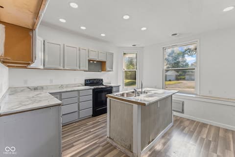 Kitchen at 9577 N Crawford Street, Knightsville, IN