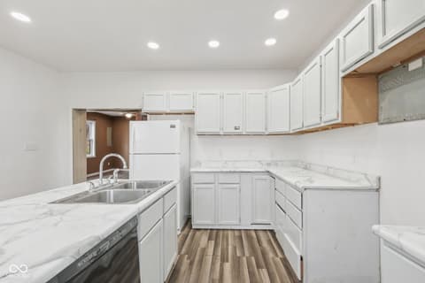 Kitchen at 9577 N Crawford Street, Knightsville, IN